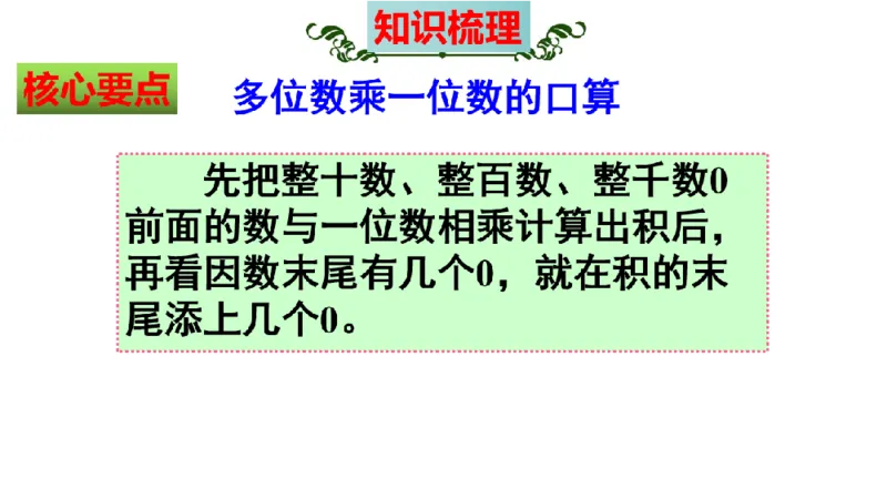 《三（上）数学（人教版）核心考点梳理-第6单元《多位数乘一位数》_小学1-6年级全科全套_1-6年级全科上册_三年级_数学_三年级数学（人教版）_人教数学三上考点总结》第7页预览