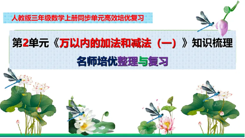 《三（上）数学（人教版）核心考点梳理-第2单元《万以内的加法和减法（一）》_小学1-6年级全科全套_1-6年级全科上册_三年级_数学_三年级数学（人教版）_人教数学三上考点总结》第2页预览