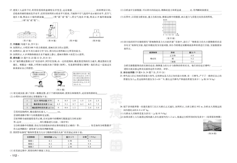《物理试卷8年级下册_初中全科目同步习题+精品试卷（7-9年级）(1)_25秋初中物理《同步习题+精品试卷》_初中物理试卷人教版_《达标测试卷》》第2页预览