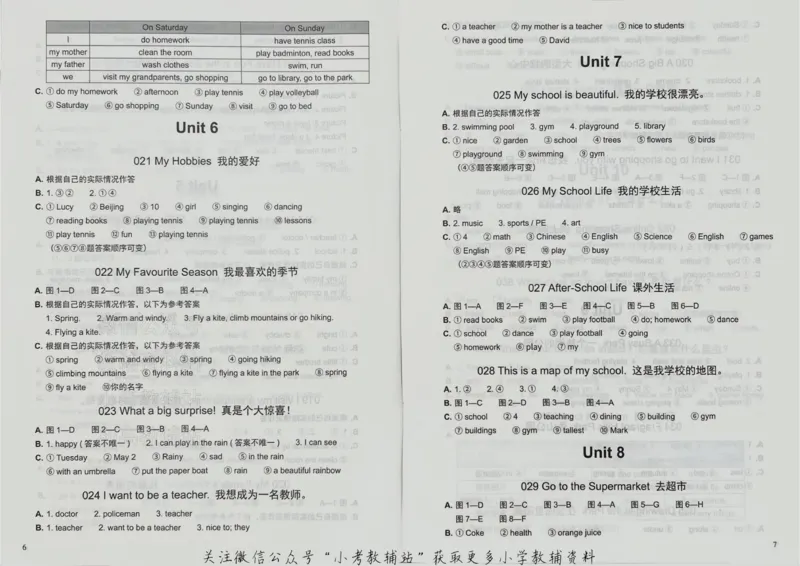 《写霸小学英语写作128篇三年级答案_小初高学习资料合集（每天更新）_写霸（小学英语写作128篇）》第4页预览