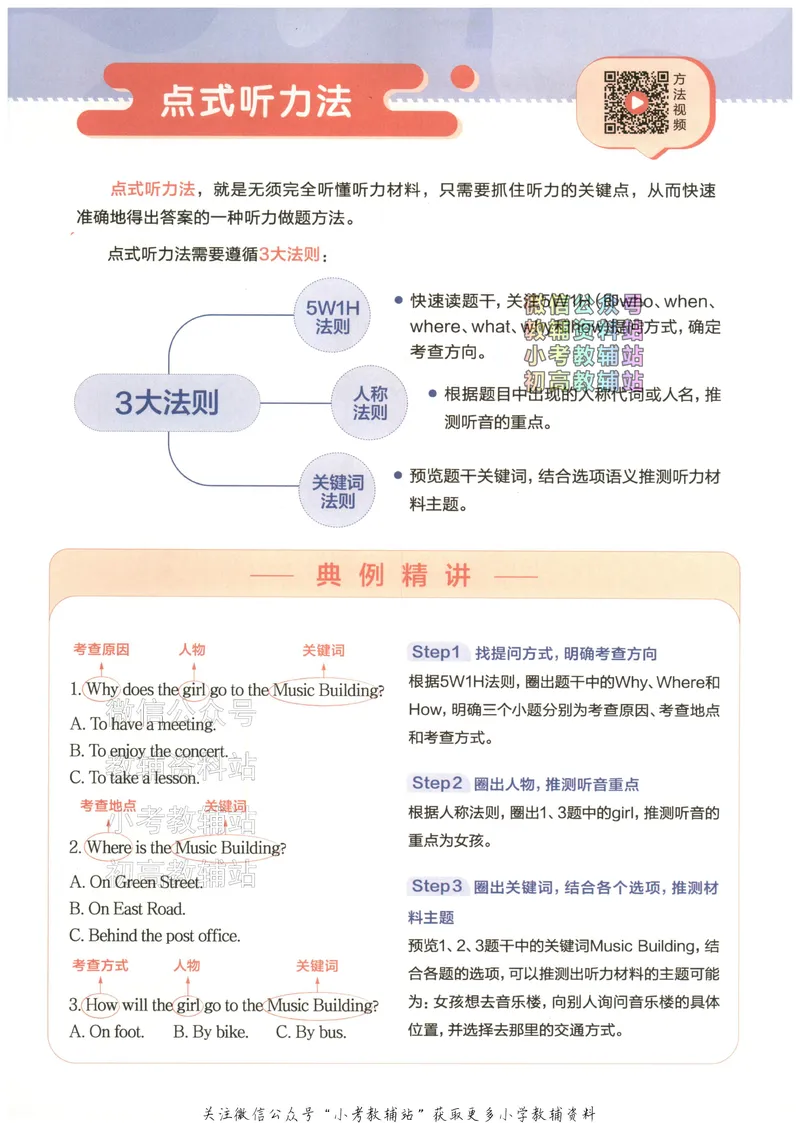 《星火英语听力训练100篇六年级_小初高学习资料合集（每天更新）_星火英语《小学英语听力训练100篇》》第3页预览