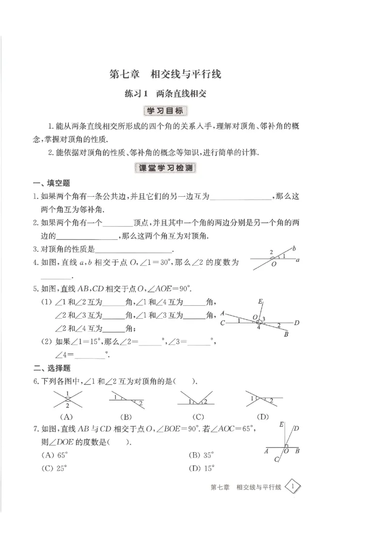 《学习·探究·诊断初中数学-7下_初中全科目同步习题+精品试卷（7-9年级）(1)_25秋初中数学《同步习题+精品试卷》_初中数学人教版试卷_初中数学人教版7-9年级下册》第4页预览