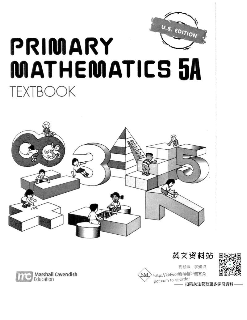 《新加坡PrimaryMathematics5ATextbook_小初高学习资料合集（每天更新）_国外原版英文教辅汇总_新加坡小学数学PrimaryMathematics》第1页预览