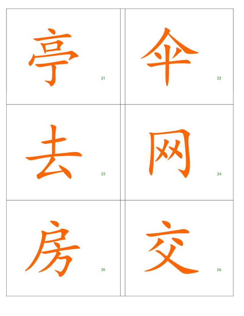 《幼小衔接500常用汉字下载_小学1-6年级全科全套_1-6年级全科上册_一年级_幼小衔接暑假作业_幼小衔接语文_幼小衔接识字篇》第5页预览