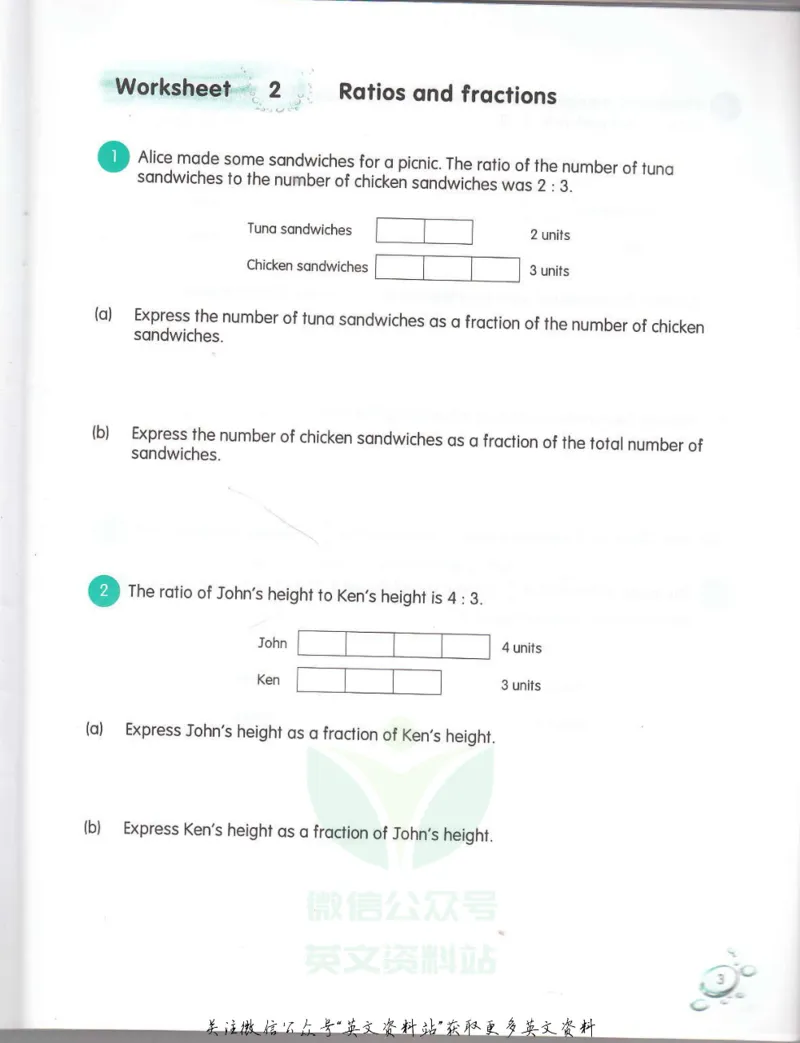 《新加坡InStepMaths6AWorkbookPart1(1)_小初高学习资料合集（每天更新）_国外原版英文教辅汇总_新加坡数学InStepMaths》第10页预览