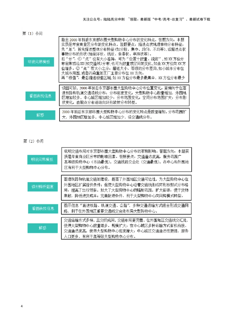 《模板08服务业与交通运输（答题模板）-（原卷版）_07-地理-高考总复习_专项复习_2025年_2025年高考地理答题技巧与答题模板（全国通用）》第4页预览