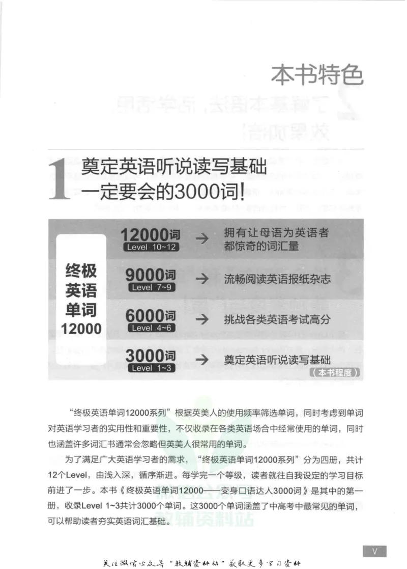 《终极英语单词12000变身口语达人3000词_001_小学1-6年级全科全套_2024更新专题_小学英语专题资料_终极英语单词12000》第5页预览