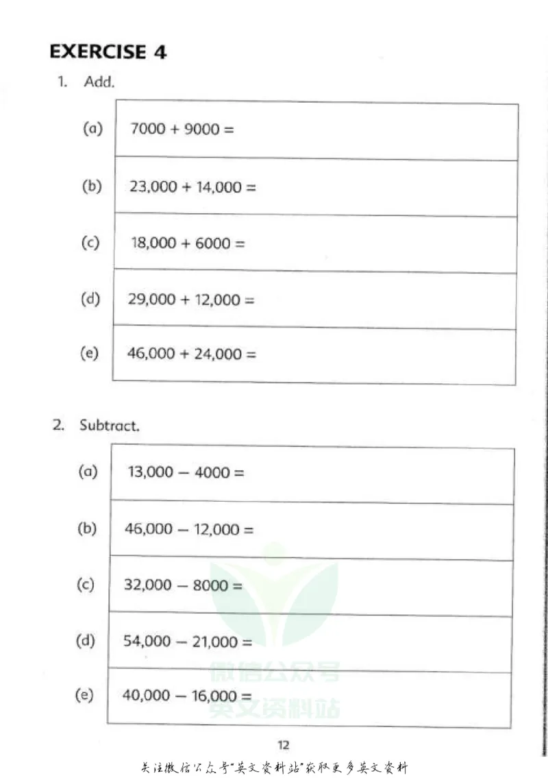 《新加坡PrimaryMathematics4AWorkbook_小初高学习资料合集（每天更新）_国外原版英文教辅汇总_新加坡小学数学PrimaryMathematics》第10页预览