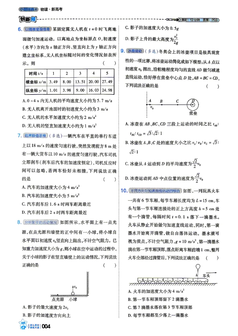 《物理_小题狂练_小初高学习资料合集（每天更新）_2027版《天星高考小题狂练》_4-物理小题狂练27版》第8页预览
