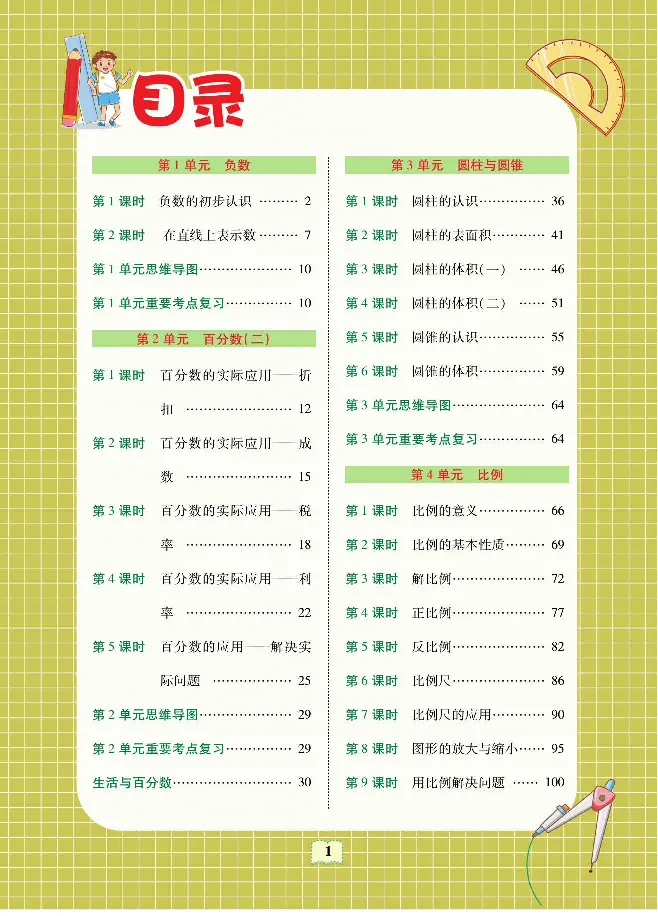 《数学-人教版六年级下册教材巧解_小学1-6年级全科全套_1-6年级全科下册_六年级_数学_数学六下各版本》第3页预览