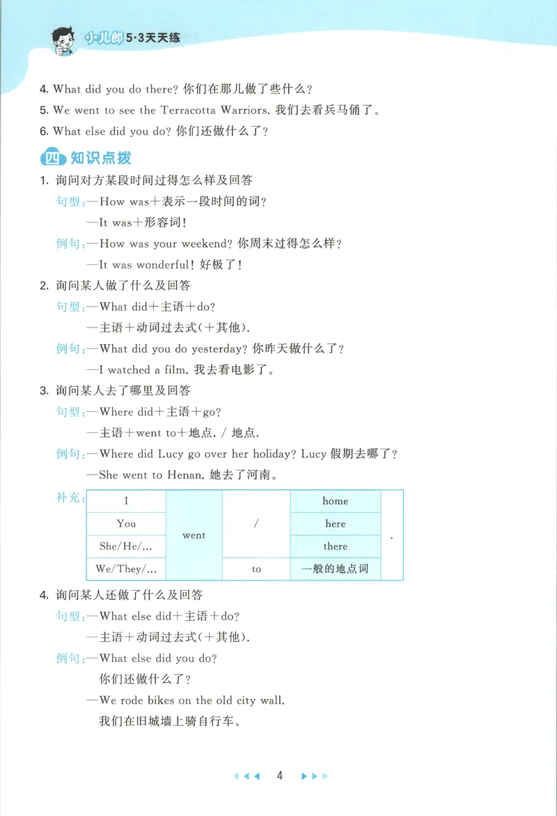 《知识清单_小初高学习资料合集（每天更新）_2026秋《53天天练》语文+数学+英语_2026秋《53天天练》英语人教PEP版_2026秋《53天天练》英语RJ6上》第6页预览