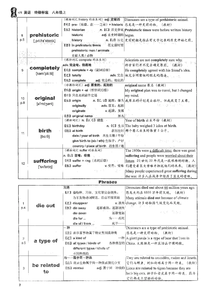 《终极学案-英语-8上沪教版_初中全科目同步习题+精品试卷（7-9年级）(1)_25秋初中英语《同步习题+精品试卷》_初中英语（沪教牛津版）试卷_量点-终极学案-初中英语（2026沪教版7-9年级上册）》第10页预览