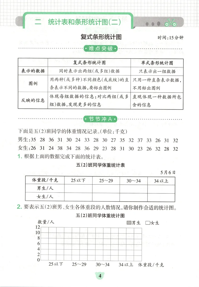 《提优训练_小初高学习资料合集（每天更新）_2026秋《小学学霸冲A卷》_数学《小学学霸冲A卷》苏教版26秋_小学学霸冲A卷数学SJ5上》第6页预览