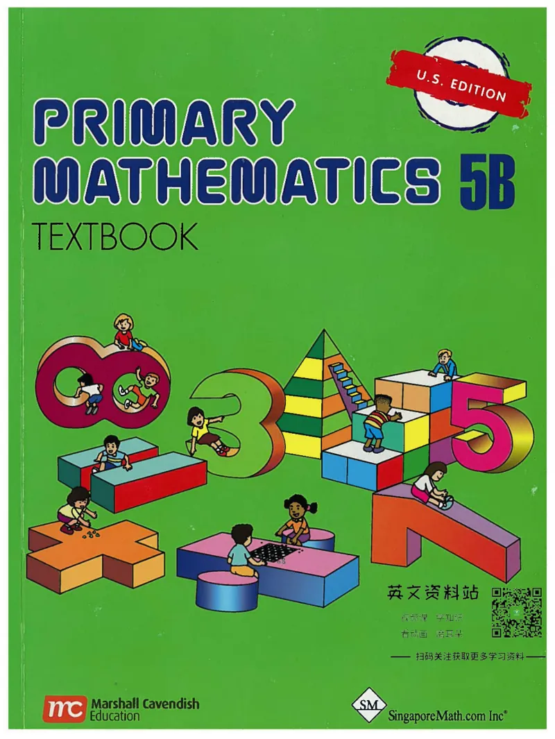 《新加坡PrimaryMathematics5BTextbook_小初高学习资料合集（每天更新）_国外原版英文教辅汇总_新加坡小学数学PrimaryMathematics》第1页预览