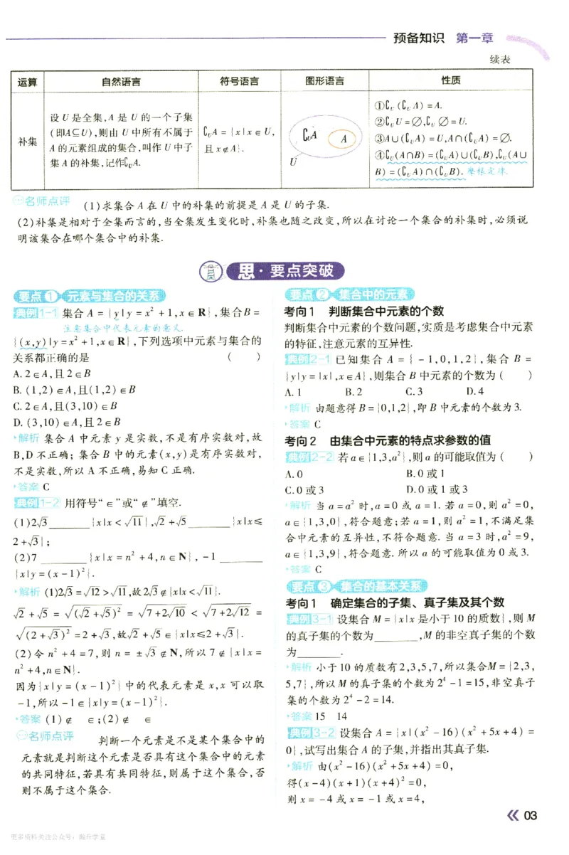 《学思用_2027版高中《天星一遍过》必修第一册（数学）（北师版）》第5页预览