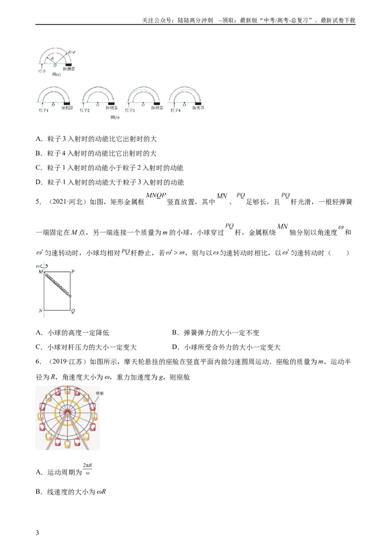 《专题14圆周运动（一）（学生版）（全国通用）_04-物理-高考总复习_专项复习_2024年_十年（2014-2023）高考物理真题分项汇编（全国通用）》第3页预览