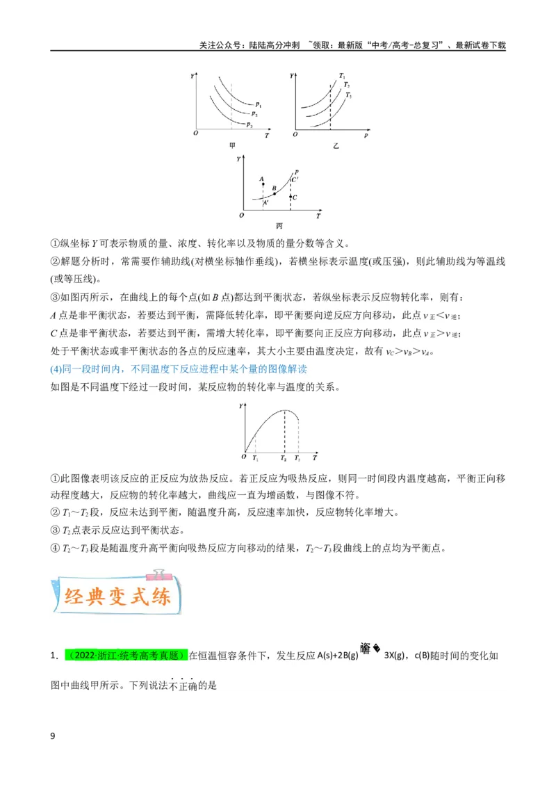 《（升级版）微专题37新情景下的综合图象与突破（教师版）(全国版)_05-化学-高考总复习_一轮复习_2024年_2024高考化学一轮复习考点微专题考情分析经_资料_2024版》第9页预览