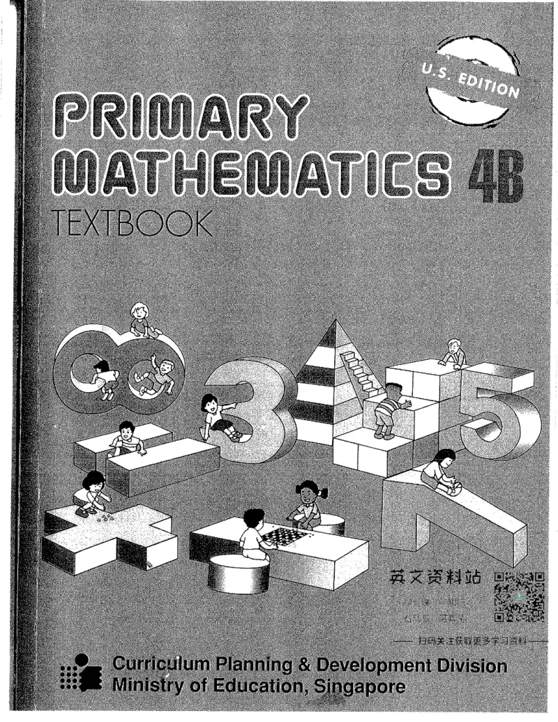 《新加坡PrimaryMathematics4BTextbook_小初高学习资料合集（每天更新）_国外原版英文教辅汇总_新加坡小学数学PrimaryMathematics》第1页预览