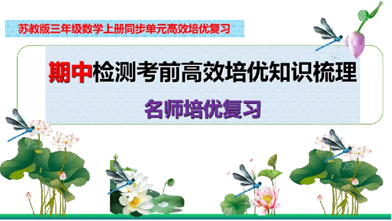 《三（上）数学（苏教版）期中考前知识点考点梳理_小学1-6年级全科全套_1-6年级全科上册_三年级_数学_三年级数学（苏教版）_苏教数学三上知识总结》第2页预览
