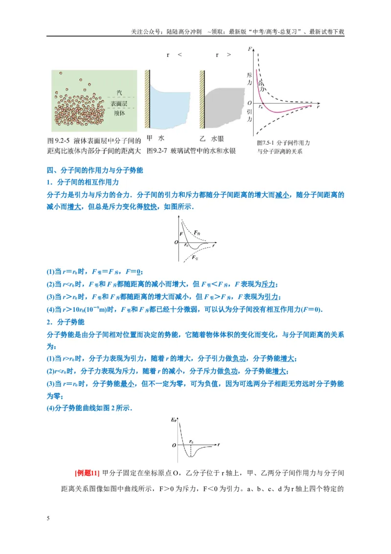 《专题15热学专题（原卷版）_04-物理-高考总复习_专项复习_2024年_2024高考物理复习二级结论题型详解全面复习知识点_资料》第5页预览