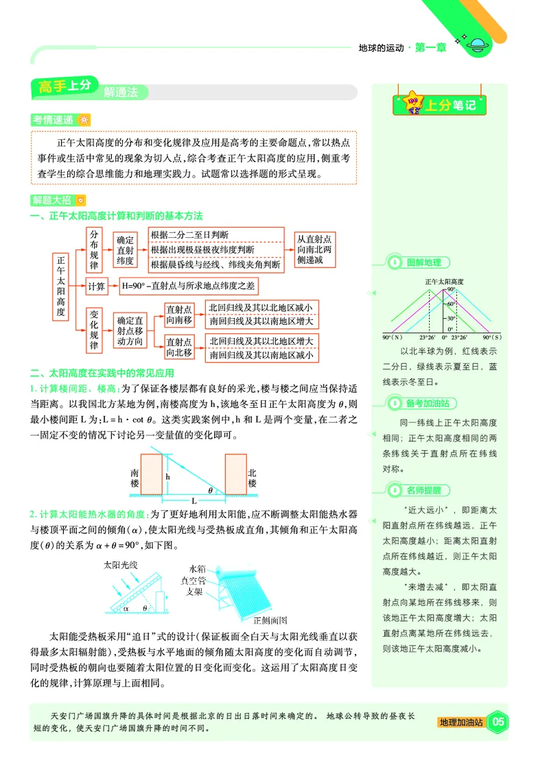 《上分手册地理选择性必修1RJ金考卷单元双测卷_2024天星高中单元双测卷上分手册》第5页预览