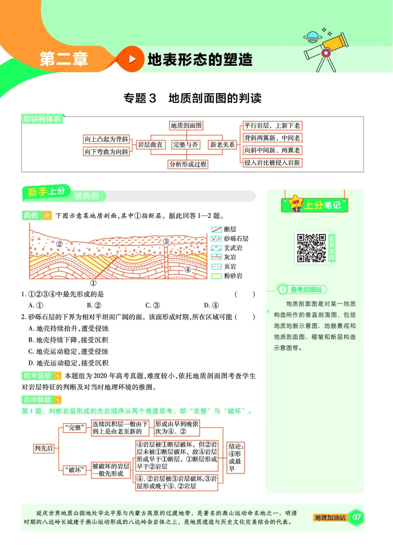 《上分手册地理选择性必修1RJ金考卷单元双测卷_2024天星高中单元双测卷上分手册》第7页预览