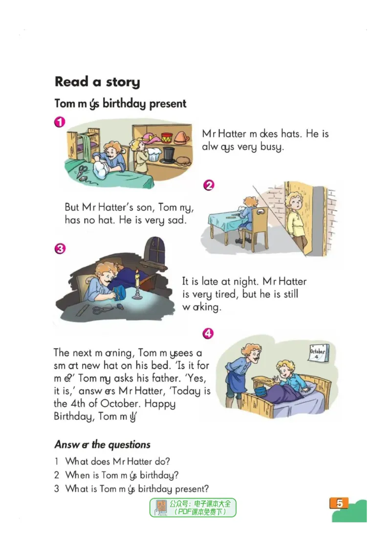 《英语牛津上海版5A_小学1-6年级全科全套_2025更新专题（含教材）_寒假预复习必备资料2024新版小学教材电子版_小学英语_牛津上海版》第10页预览
