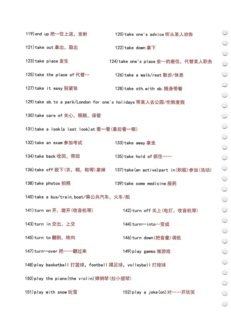 《小学英语常用词组大全_小学1-6年级全科全套_1-6年级全科下册_三年级_三年级下英语_英语三下通用版》第6页预览