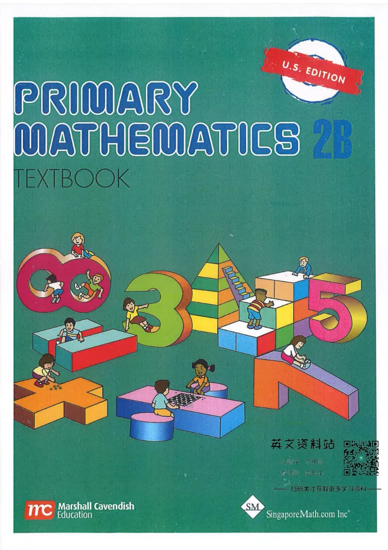 《新加坡PrimaryMathematics2BTextbook_小初高学习资料合集（每天更新）_国外原版英文教辅汇总_新加坡小学数学PrimaryMathematics》第1页预览