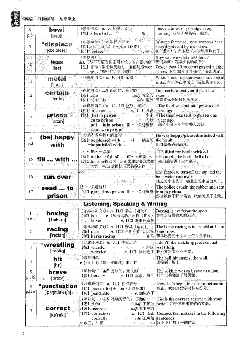 《终极学案-英语-9上沪教版_初中全科目同步习题+精品试卷（7-9年级）(1)_25秋初中英语《同步习题+精品试卷》_初中英语（沪教牛津版）试卷_量点-终极学案-初中英语（2026沪教版7-9年级上册）》第10页预览