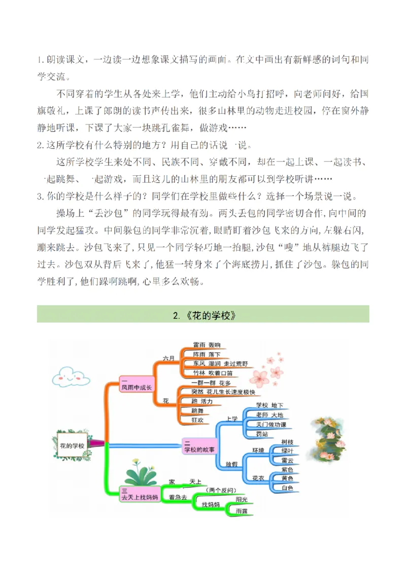 《三（上）语文基础知识梳理-第1单元_小学1-6年级全科全套_1-6年级全科上册_三年级_语文_语文三上单元知识点》第4页预览