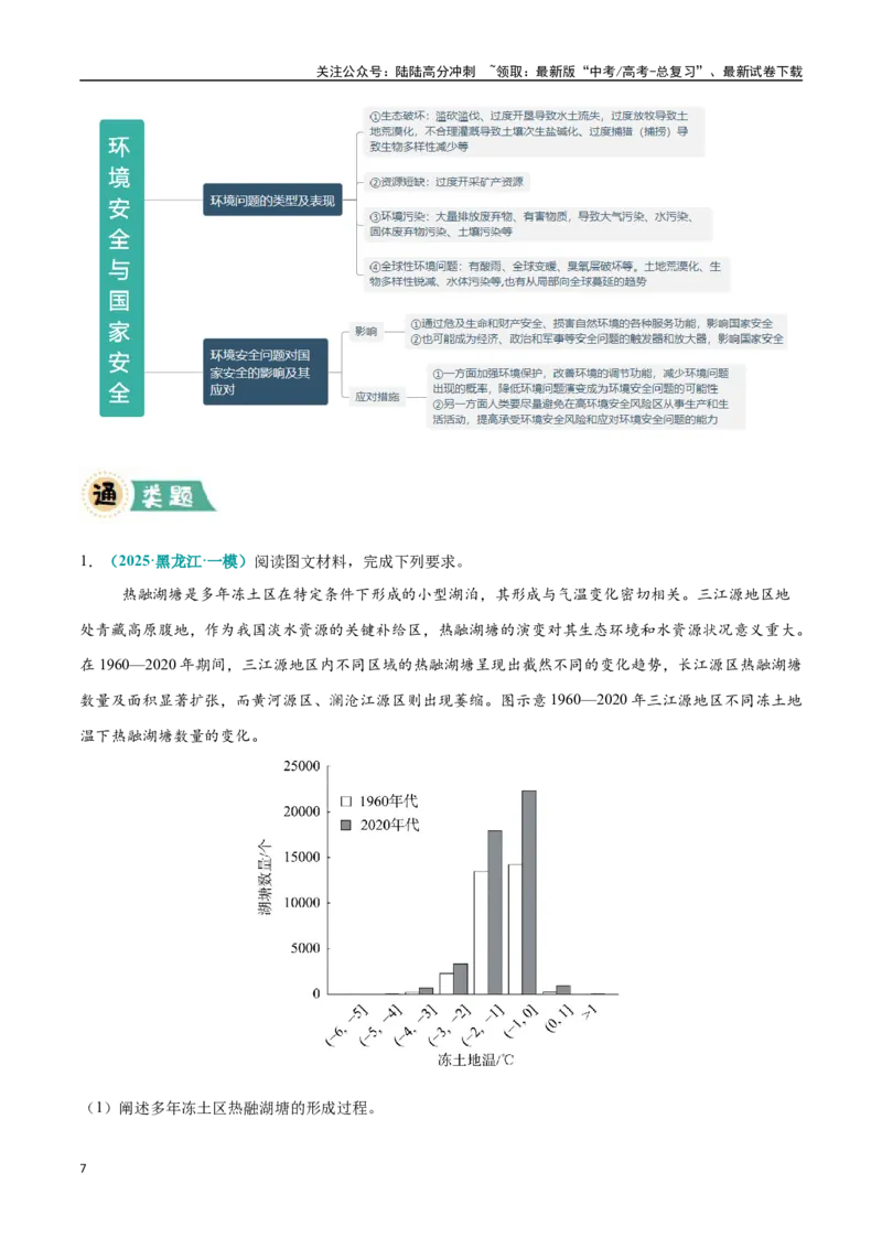 《大题13资源、环境与国家安全（2大热点角度）（学生版）（黑吉辽蒙专用）_07-地理-高考总复习_专项复习_2025年_2025年高考地理大题突破+限时集训（黑吉辽蒙专用）》第7页预览