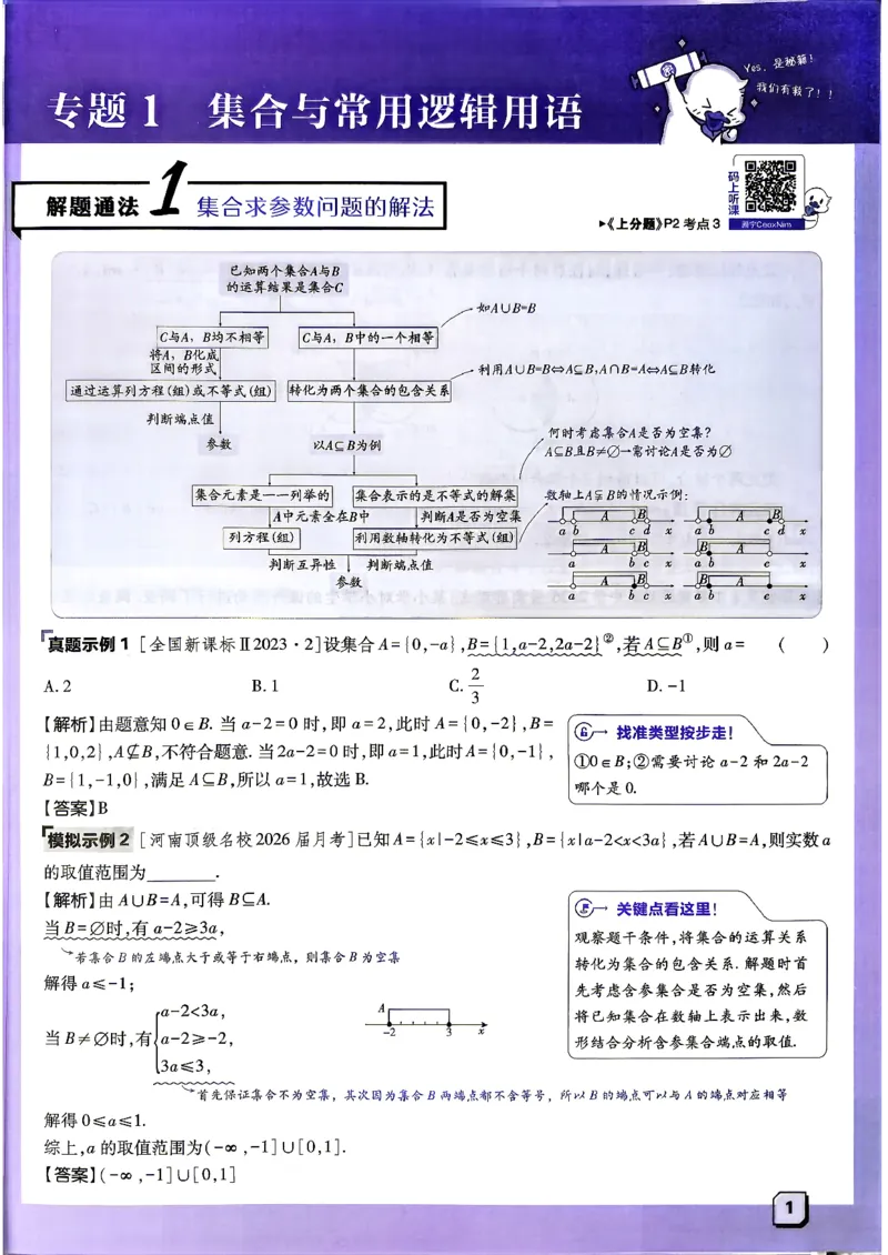 《数学上分攻略_小初高学习资料合集（每天更新）_2027版《高考上分攻略》数学+物理+生物+化学_2027版高中《必刷题》上分攻略（数学）》第8页预览