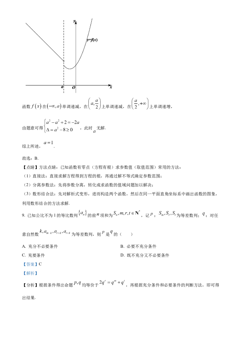 《北京市第五十五中学2023-2024学年高三下学期三模数学试题（解析版）_数学_北京市第五十五中学2023-2024学年高三下学期三模数学试题（含解析）》第7页预览