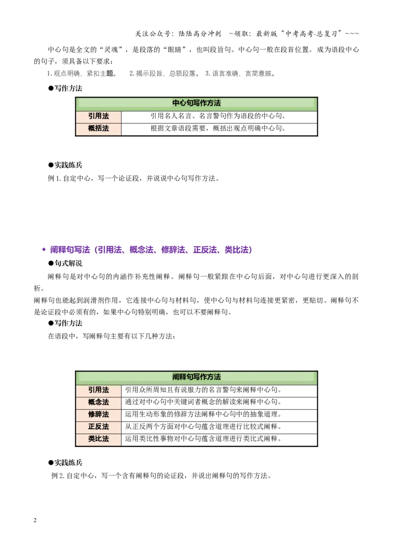 《专题17论证段（讲义）（全国通用）（学生版）_一轮复习_2026年-语文一轮复习_2026年高考语文一轮复习议论文写作（全国通用）-G423_资料_2026版》第2页预览