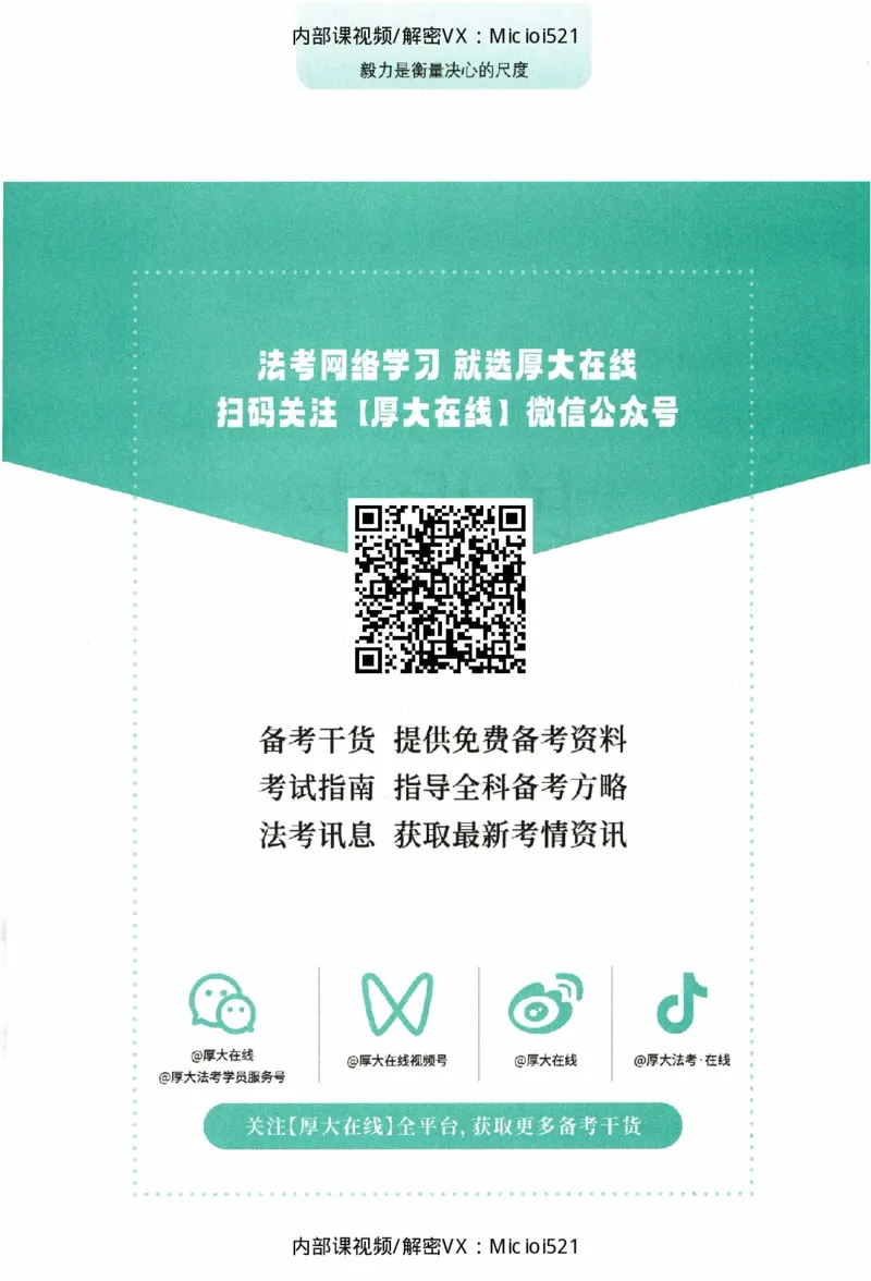《考点清单-民诉法-刘鹏飞_HD_26厚大法考主观考点清单》第3页预览