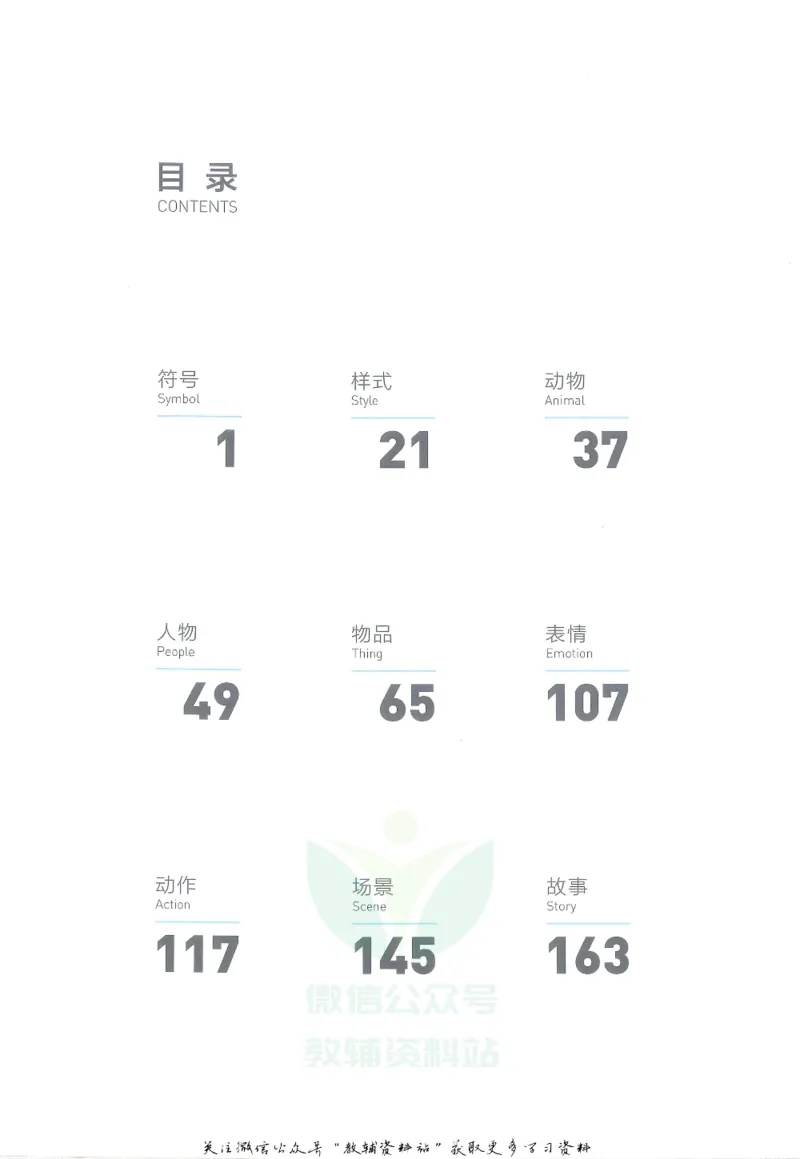 《百词斩象形9000英语单词书第一册下_小初高学习资料合集（每天更新）_百词斩象形单词书》第3页预览