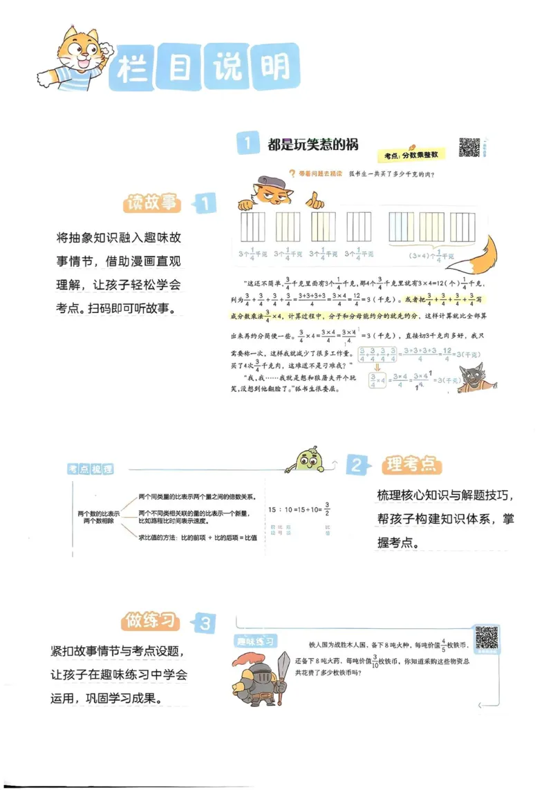 《27版6年级数学一本《小学数学思维阅读100篇》（通用）清晰版_27版一本《小学数学思维阅读100篇》数学通用版》第4页预览