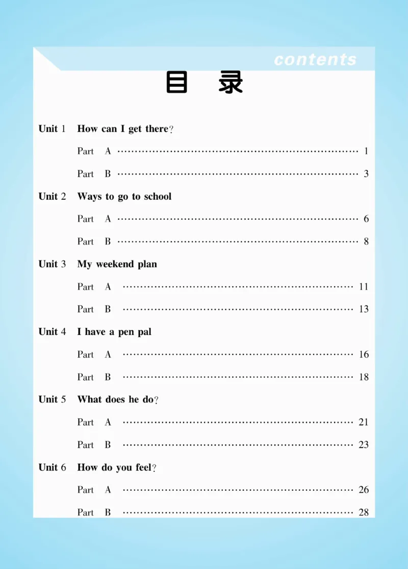 《六（上）英语人教PEP版《知识梳理与课文翻译》RJ_小学1-6年级全科全套_1-6年级全科上册_六年级_英语_英语六上预习》第1页预览