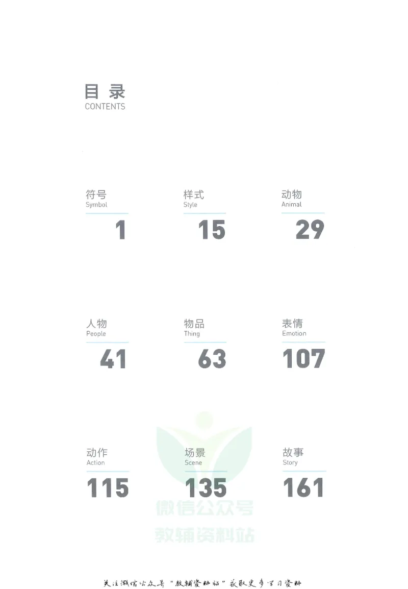 《百词斩象形9000英语单词书第二册下_小初高学习资料合集（每天更新）_百词斩象形单词书》第3页预览