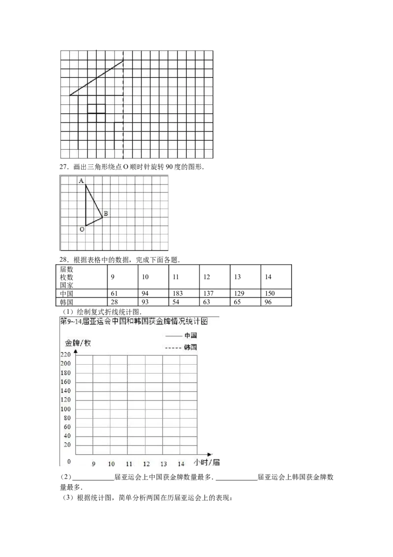 《苏教版数学五年级下学期期末测试卷3（优尖升教育）_小学1-6年级全科全套_1-6年级全科下册_五年级_五年级下数学_数学五下苏教版(1)》第3页预览
