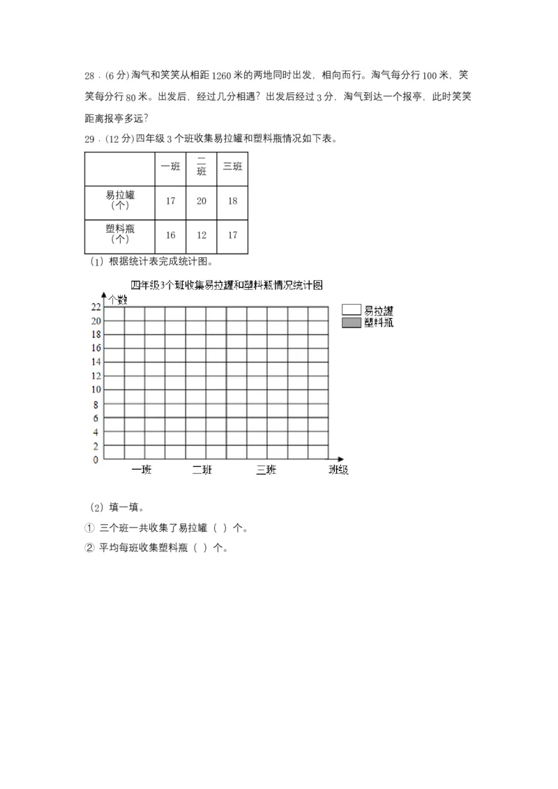 《期末易错特训五年级数学下学期期末试题期末检测最新常考易错题专训（一）北师大版（含答案）_小学1-6年级全科全套_1-6年级全科下册_五年级_五年级下数学》第4页预览