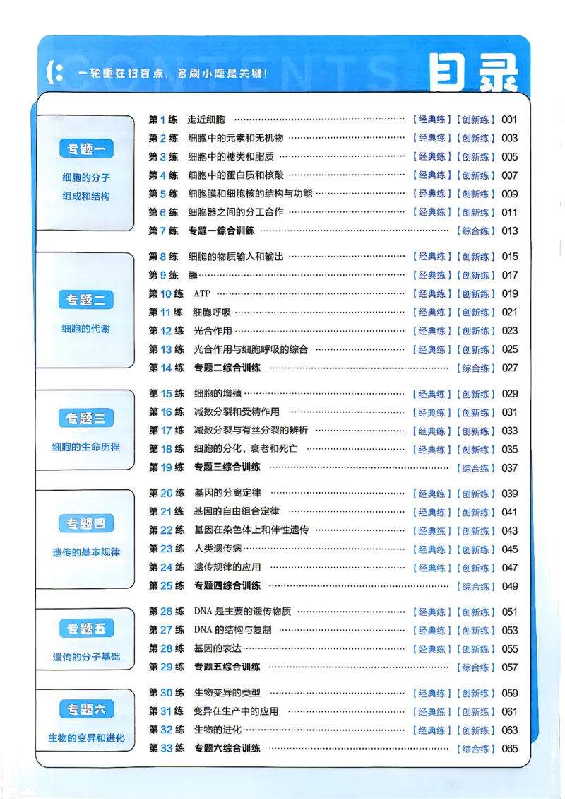 《生物_小题狂练_小初高学习资料合集（每天更新）_2027版《天星高考小题狂练》_6-生物小题狂练27版（多选+不定项）》第3页预览