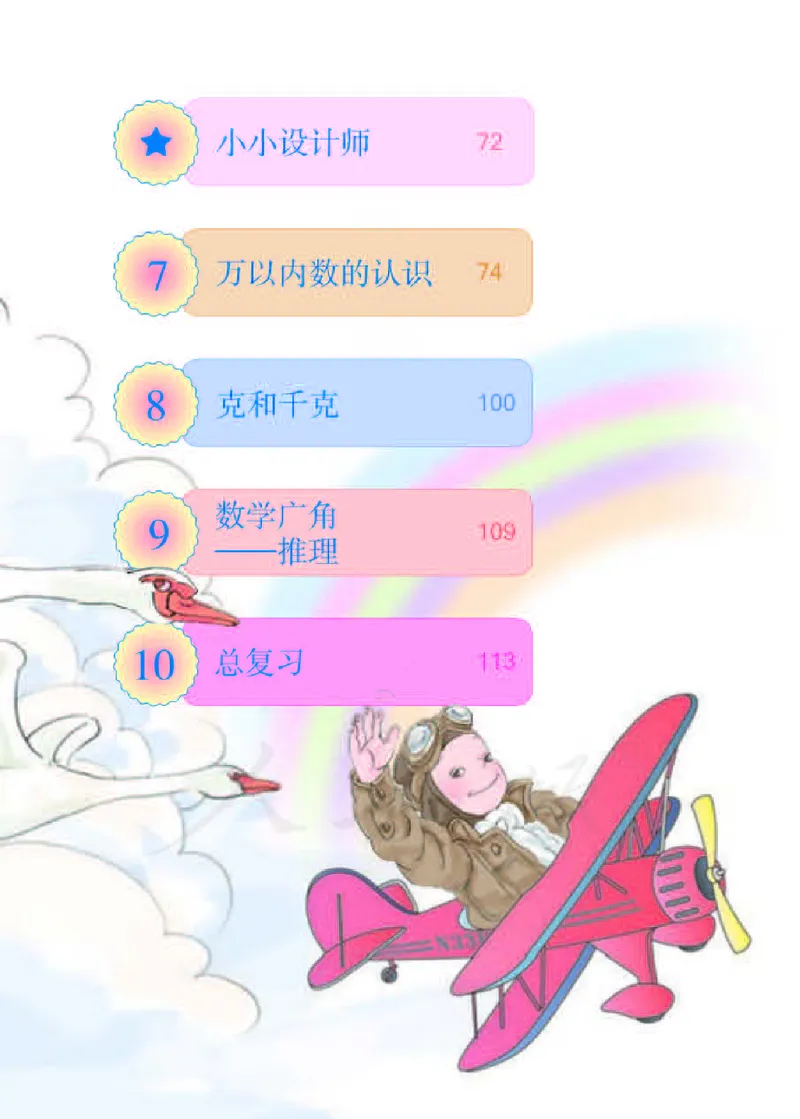 《人教版数学二年级下册电子课本_小学1-6年级全科全套_1-6年级全科下册_二年级_二年级下数学_数学二下人教版》第5页预览