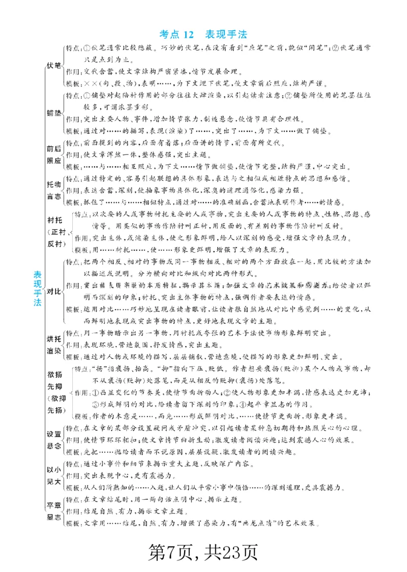 《阅读理解答题满分公式(3)_小学1-6年级全科全套_1-6年级全科上册_五年级_五年级上语文_语文五上阅读理解专项》第7页预览