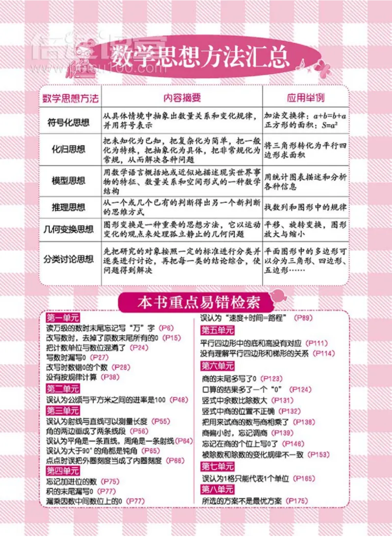《倍速学习法四年级上册数学人教版_小学1-6年级全科全套_1-6年级全科上册_四年级_四上数学_四上数学人教版数学单元期末期中检测卷》第5页预览
