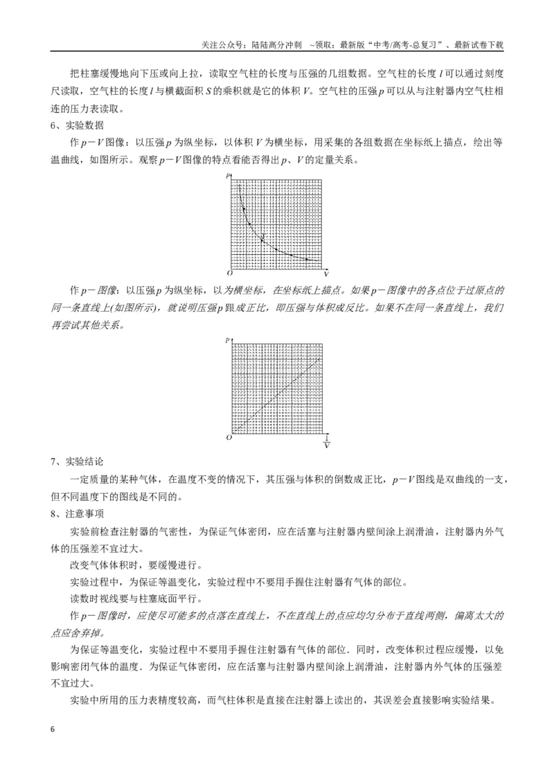 《专题20光学、热学实验（学生版）_04-物理-高考总复习_一轮复习_2025年_2025年高考物理一轮复习知识清单（全国通用）》第6页预览