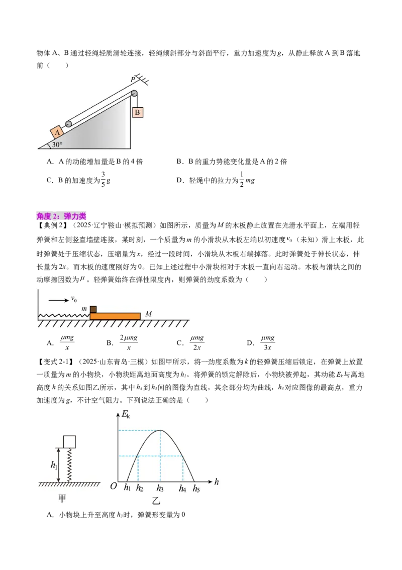 《专题24功能关系能量守恒定律（学生版）_04-物理-高考总复习_一轮复习_2026年-物理高考一轮复习_142026年高考物理一轮复习讲与练（知识点+考向）》第4页预览
