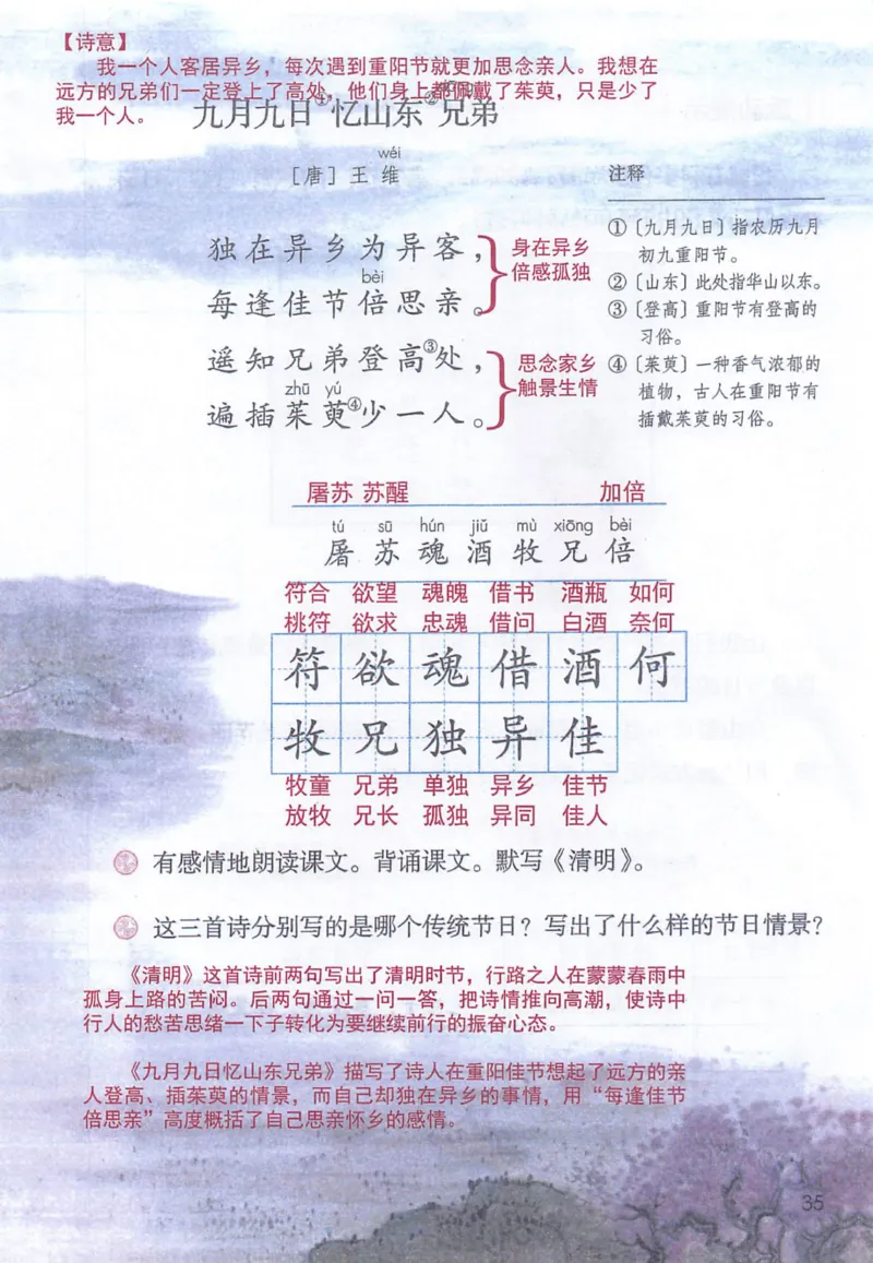 《三（下）语文课堂笔记-第3单元_小学1-6年级全科全套_1-6年级全科下册_三年级_三年级下语文_语文三下课堂笔记》第3页预览