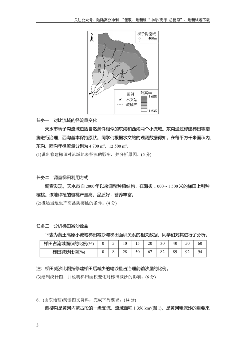 《第二章　真题专练_07-地理-高考总复习_一轮复习_2025年_2025年大一轮复习讲义地理人教版_地理_大一轮复习讲义学生专用_2025一轮复习87练_第三部分　区域发展》第3页预览